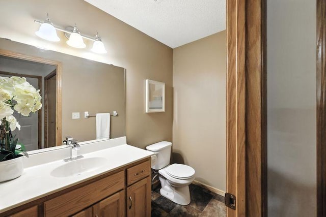 5460 100th Ln N, Brooklyn Park, MN 55443 - half bath featuring vanity and toilet