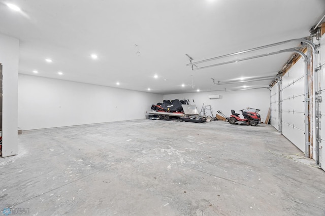 44042 Outlet Beach Rd, Lida Twp, MN 56572 - garage featuring recessed lighting