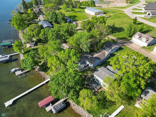 44042 Outlet Beach Rd, Lida Twp, MN 56572 - aerial perspective of suburban area featuring a nearby body of water