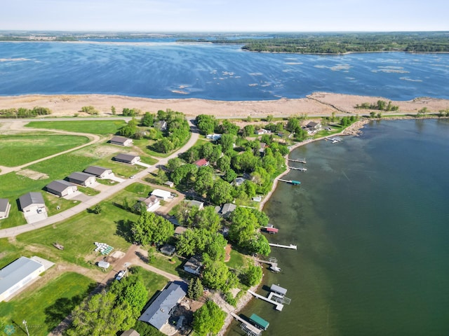 44042 Outlet Beach Rd, Lida Twp, MN 56572 - aerial overview of property's location with a nearby body of water