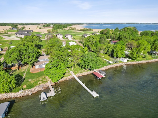 44042 Outlet Beach Rd, Lida Twp, MN 56572 - aerial view of property and surrounding area with a nearby body of water