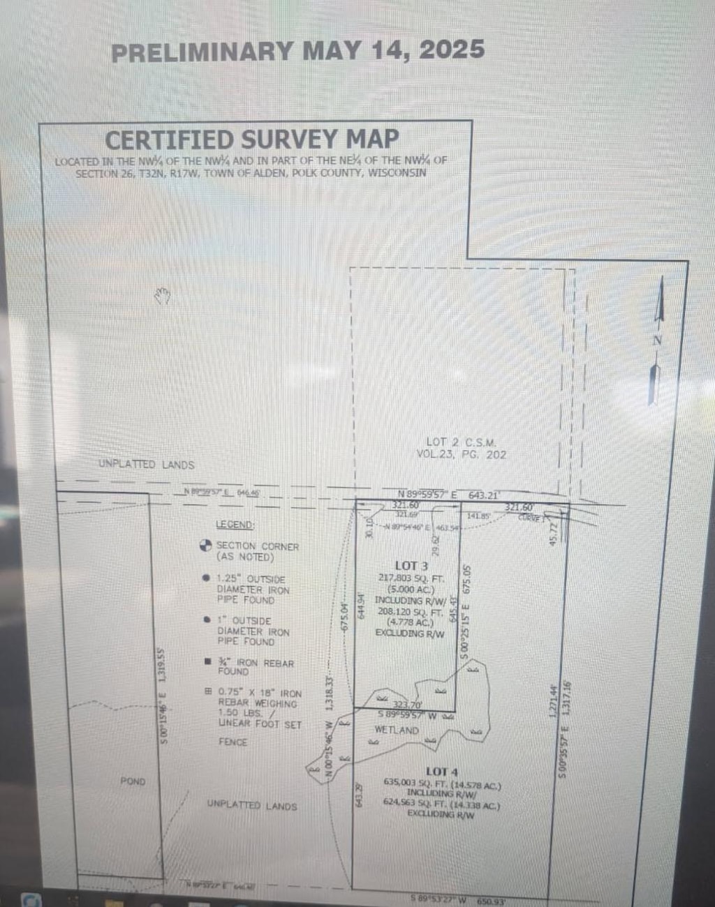 LOT3 20th Ave, Deer Park, WI 54007