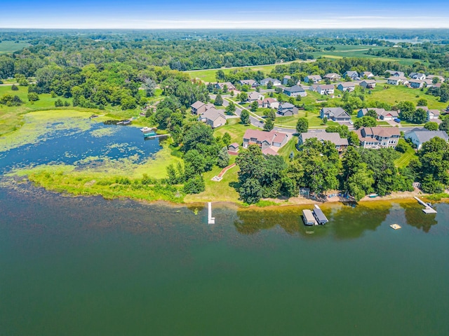 12605 314th St, Lindstrom, MN 55045 - view of property location with a large body of water and nearby suburban area