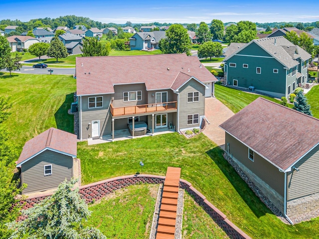 12605 314th St, Lindstrom, MN 55045 - aerial perspective of suburban area