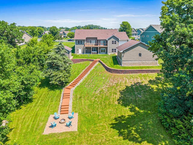 12605 314th St, Lindstrom, MN 55045 - view from above of property