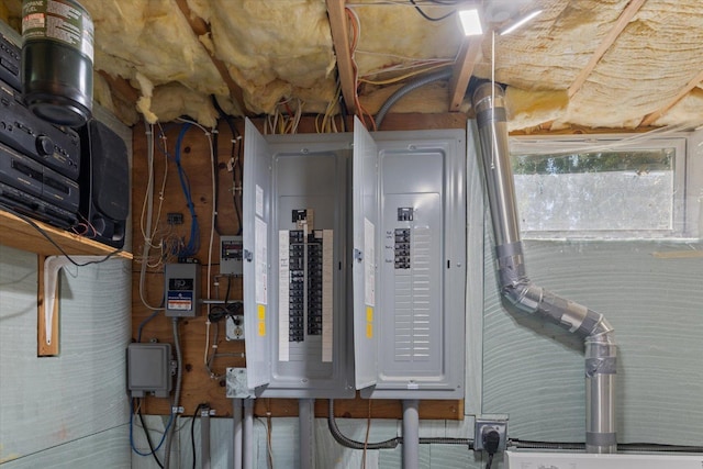 1063 Fernberg Rd, Fall Lake Twp, MN 55731 - utilities featuring electric panel