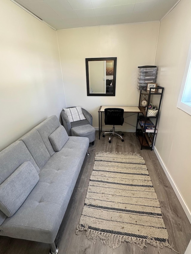 502 1st Ave SW, Baudette, MN 56623 - office space featuring dark wood-style floors and baseboards