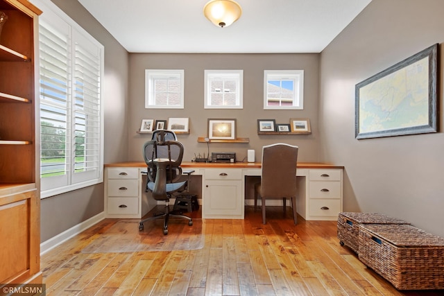 3631 Woodcrest Cir, Eagan, MN 55123 - office with light wood finished floors and baseboards