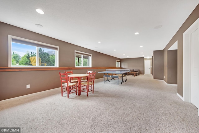 3631 Woodcrest Cir, Eagan, MN 55123 - playroom featuring carpet floors and recessed lighting