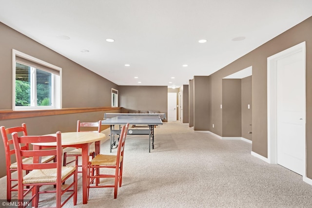 3631 Woodcrest Cir, Eagan, MN 55123 - playroom with carpet and recessed lighting