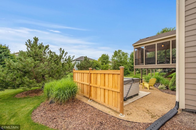 3631 Woodcrest Cir, Eagan, MN 55123 - view of yard featuring a sunroom