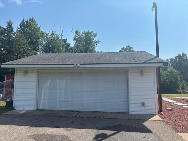 12684 43rd Ave SW, Sylvan Twp, MN 56473 - view of detached garage