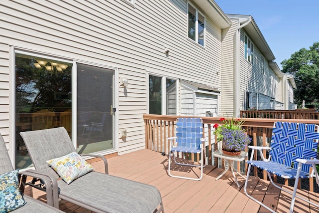 10931 185th Cir NW, Elk River, MN 55330 - view of wooden deck