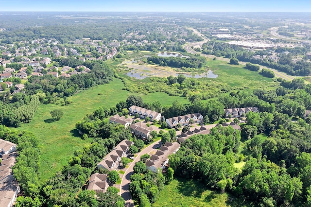 10931 185th Cir NW, Elk River, MN 55330 - aerial view of property and surrounding area with nearby suburban area