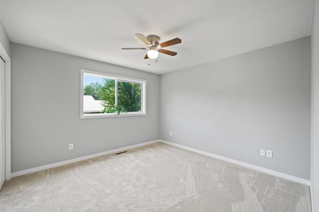 509 2nd St S, Montrose, MN 55363 - spare room with ceiling fan and carpet floors