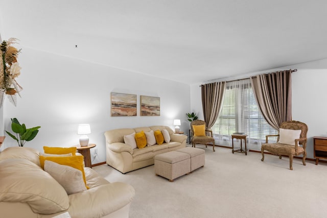 5833 Perry Ave N, Crystal, MN 55429 - living room featuring light colored carpet