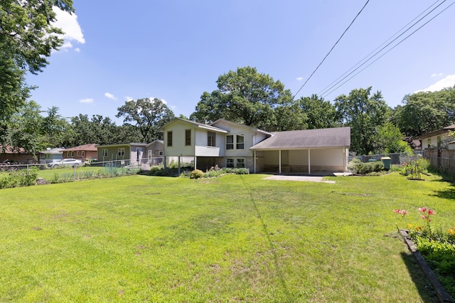 5833 Perry Ave N, Crystal, MN 55429 - rear view of house with a carport