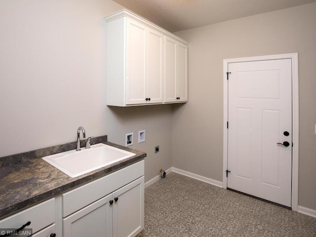 0000 Central Dr NE, Cambridge, MN 55008 - washroom with hookup for an electric dryer, hookup for a washing machine, and cabinet space
