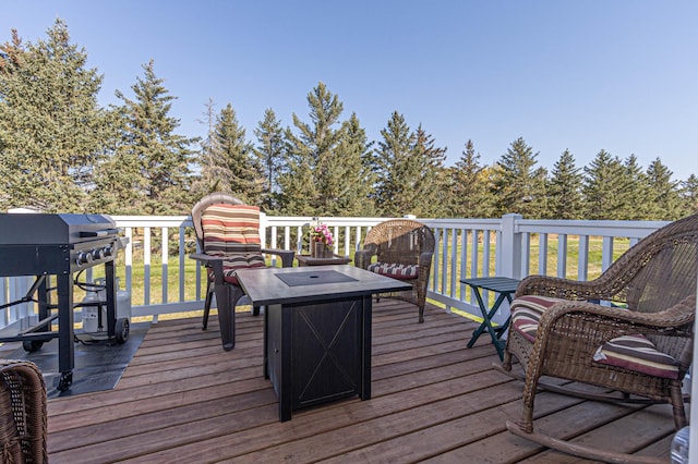 913 Anderson Way, Alexandria, MN 56308 - deck featuring area for grilling
