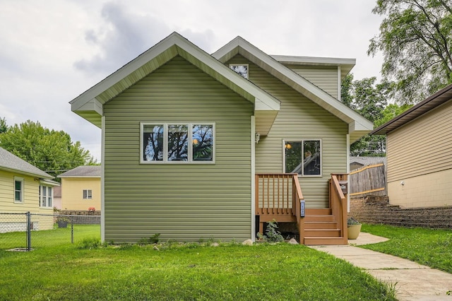 1076 Wilson Ave, Saint Paul, MN 55106 - view of front of property featuring a deck
