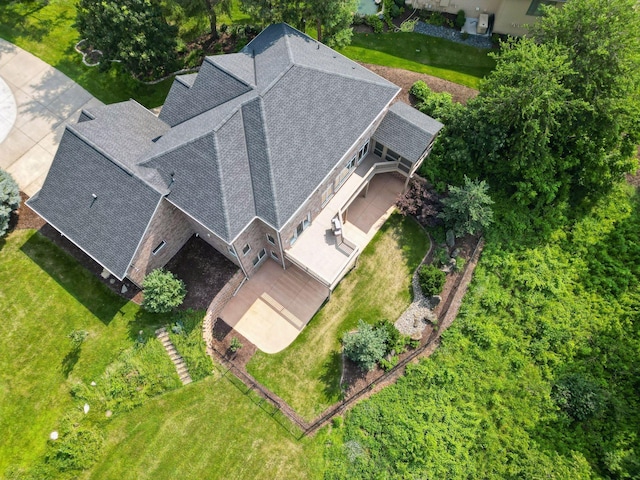 4301 Overlook Dr, Bloomington, MN 55437 - view from above of property