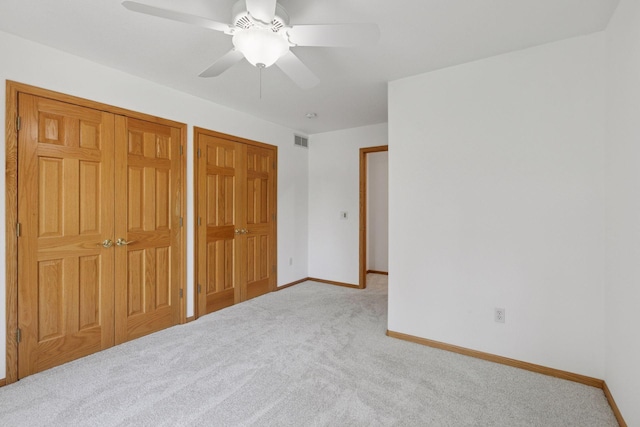 4301 Overlook Dr, Bloomington, MN 55437 - unfurnished bedroom with carpet and ceiling fan