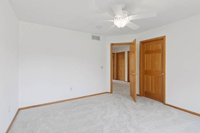 4301 Overlook Dr, Bloomington, MN 55437 - spare room with light carpet and a ceiling fan