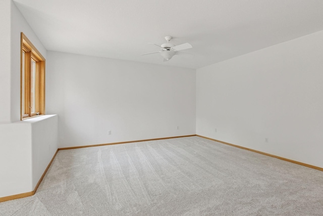 4301 Overlook Dr, Bloomington, MN 55437 - spare room with light carpet and a ceiling fan