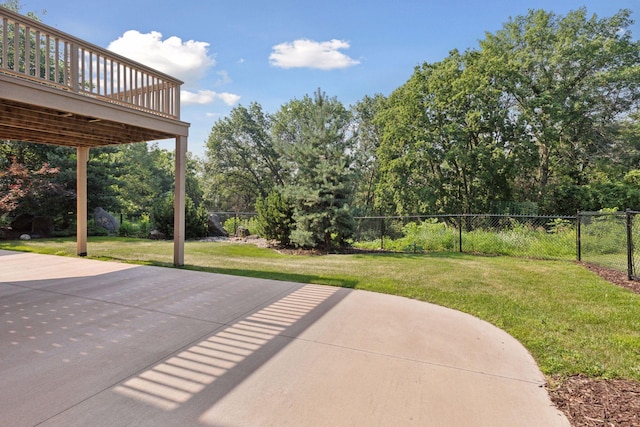 4301 Overlook Dr, Bloomington, MN 55437 - view of patio / terrace featuring a deck