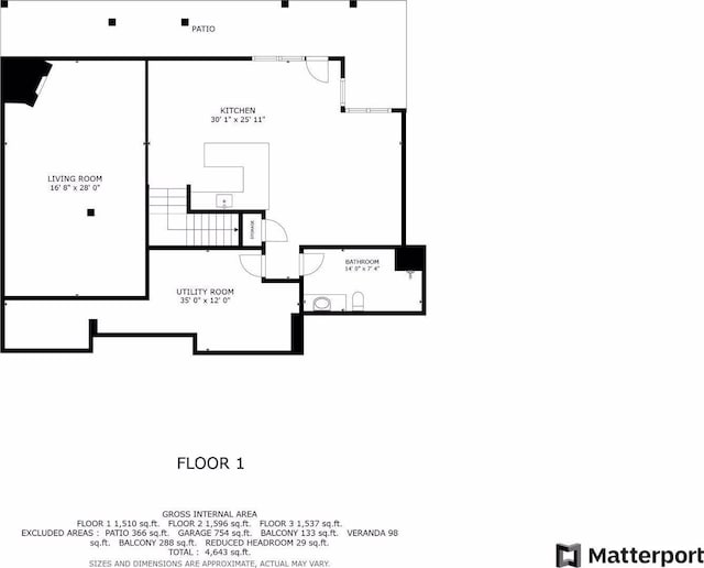 4301 Overlook Dr, Bloomington, MN 55437 - view of property floor plan