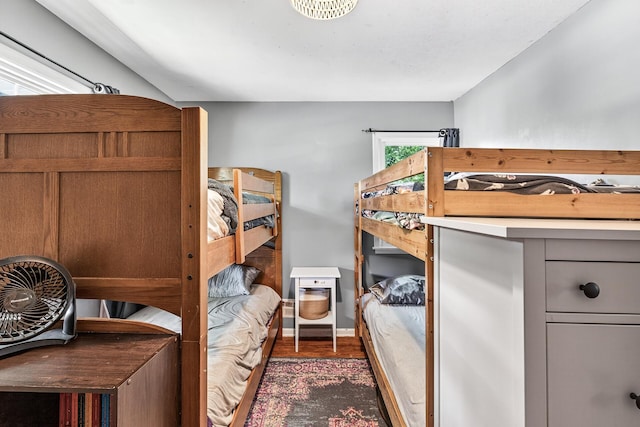 4309 78th Ave N, Brooklyn Park, MN 55443 - bedroom with dark wood-type flooring and baseboards
