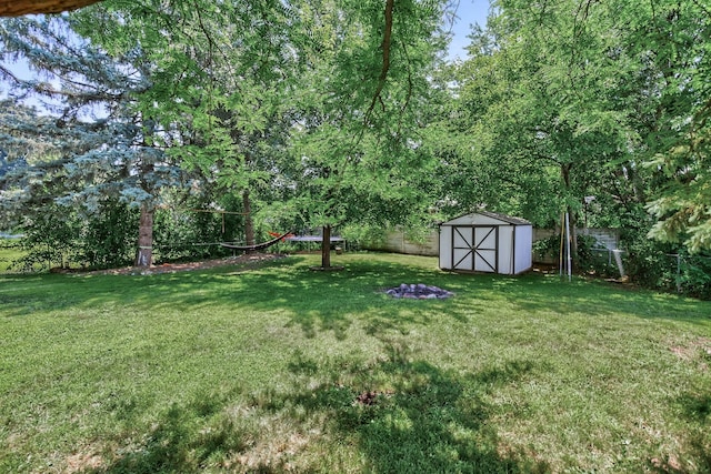4309 78th Ave N, Brooklyn Park, MN 55443 - fenced backyard with a storage shed