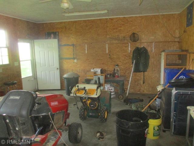 32546 360th St, Kimberly Twp, MN 56431 - misc room featuring a garage