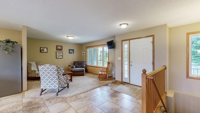 1902 11th Ave NE, Kasson, MN 55944 - entryway with a textured ceiling and baseboards