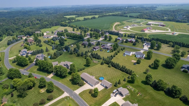 1902 11th Ave NE, Kasson, MN 55944 - aerial view of property and surrounding area featuring rural landscape