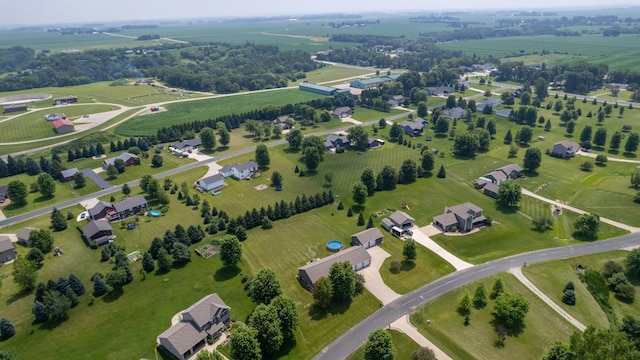 1902 11th Ave NE, Kasson, MN 55944 - aerial overview of property's location with rural landscape