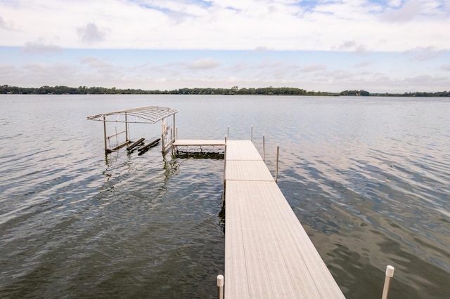4236 Smith Lake Rd SE, Osakis, MN 56360 - dock with a water view