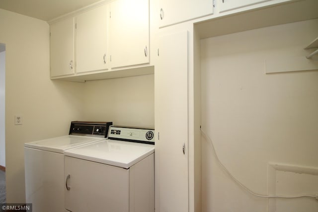 5327 53rd Ave N, Crystal, MN 55429 - laundry room with cabinet space and separate washer and dryer