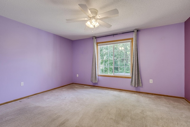 6873 Benton Way Unit 59, Inver Grove Heights, MN 55076 - carpeted empty room featuring ceiling fan and a textured ceiling