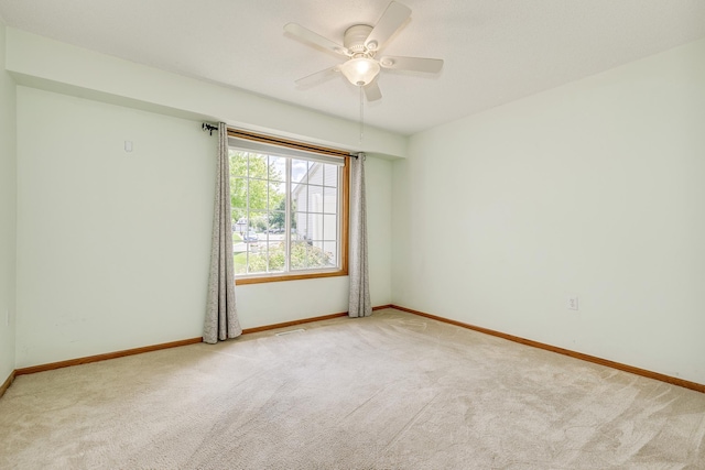 6873 Benton Way Unit 59, Inver Grove Heights, MN 55076 - spare room with carpet flooring and ceiling fan