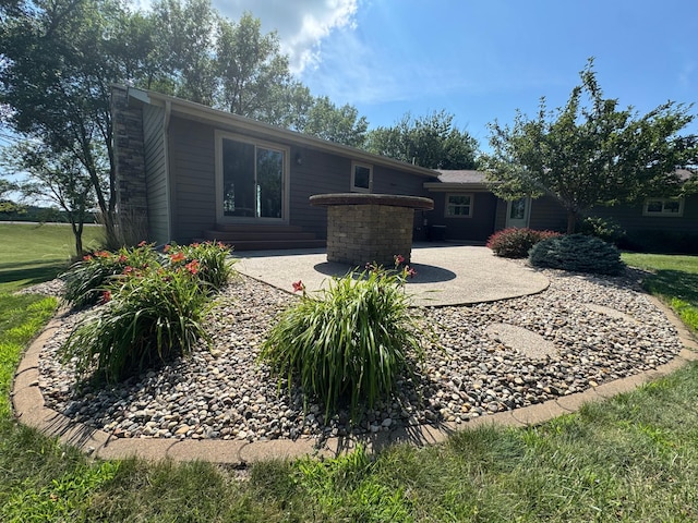 90760 US Highway 71, Christiania Twp, MN 56101 - rear view of house with a patio
