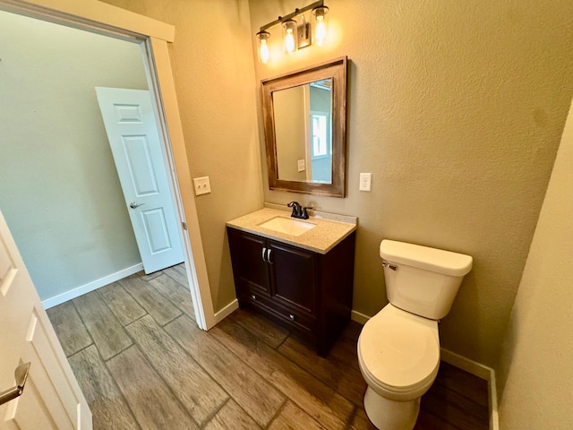 90760 US Highway 71, Christiania Twp, MN 56101 - bathroom with vanity and wood finished floors