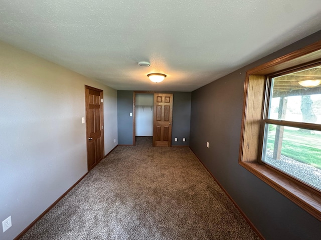 90760 US Highway 71, Christiania Twp, MN 56101 - spare room featuring carpet and a textured ceiling