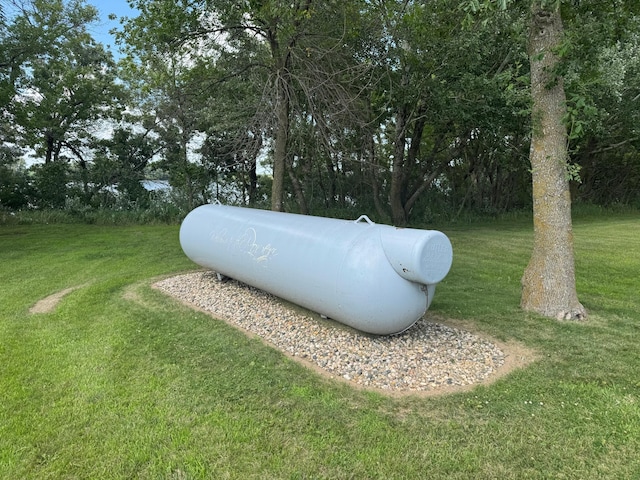 90760 US Highway 71, Christiania Twp, MN 56101 - exterior view of propane tank