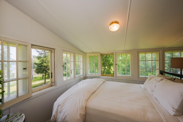 5607 Skogvei Rd, Duluth, MN 55803 - bedroom with vaulted ceiling and multiple windows