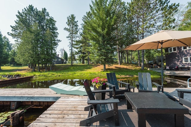 5607 Skogvei Rd, Duluth, MN 55803 - dock with a water view