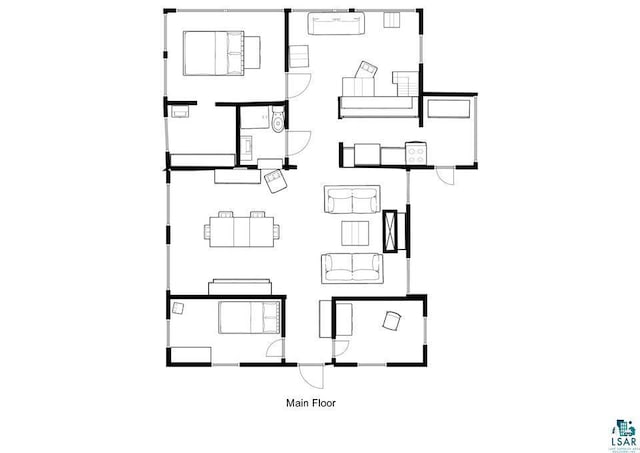 5607 Skogvei Rd, Duluth, MN 55803 - view of property floor plan