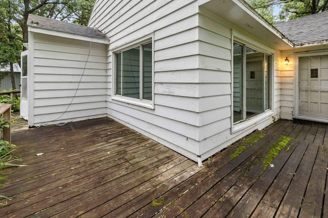 13425 Pillager Dam Rd SW, Sylvan Twp, MN 56473 - view of wooden terrace