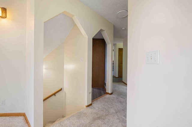 51800 500th St, Menahga, MN 56464 - corridor with an upstairs landing and carpet