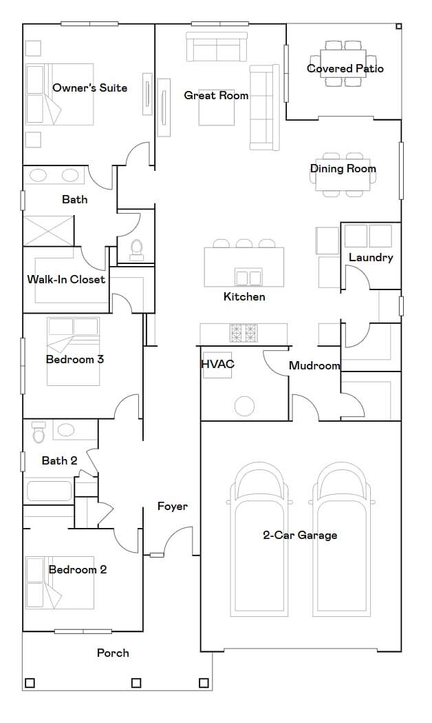 15188 Palm St NW, Andover, MN 55304 - view of room layout